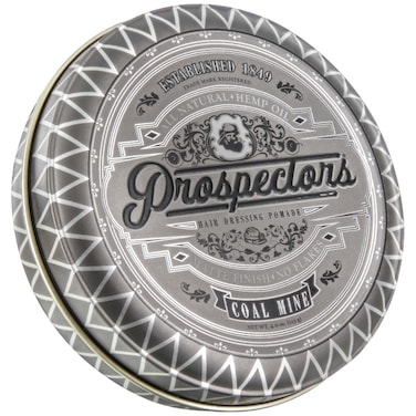 PROSPECTORS Coal Mine Matte Clay Hair Pomade 4 oz Tin Can