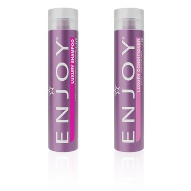 EnjoyLuxury Shampoo and Conditioner 10 OZ Strengthening Smooth Soft Silky Hair Care with Moisturizing Formula