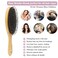Hair Brush Comb Set Boar Bristle Hairbrush for Curly Thick Long Fine Dry Wet HairBest Travel Bamboo Paddle Detangler Detangling Hair Brushes for Women Men Kids Adding Shine Smoothing Hair