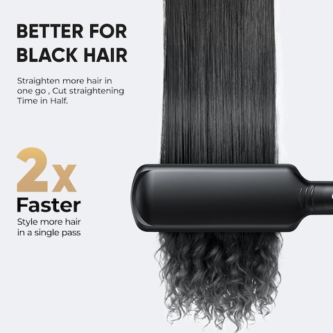 What is the difference between silk press and flat iron on sale