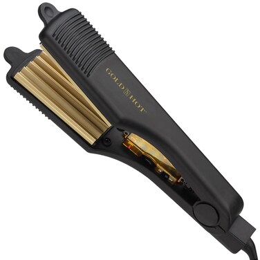 Gold N Hot Professional Ceramic 2 Hair Crimper Iron 2 Inch Pack of 1