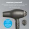 INFINITIPRO BY CONAIR FloMotion Pro Hair Dryer  Personalize Your Drying Experience with Adjustable Airflow  Includes Diffuser and Concentrator