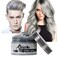 Temporary Silver Gray Hair Wax 423oz Instant Hairstyle Mud Cream Hair Pomades for Party Cosplay Nightclub Masquerade Halloween