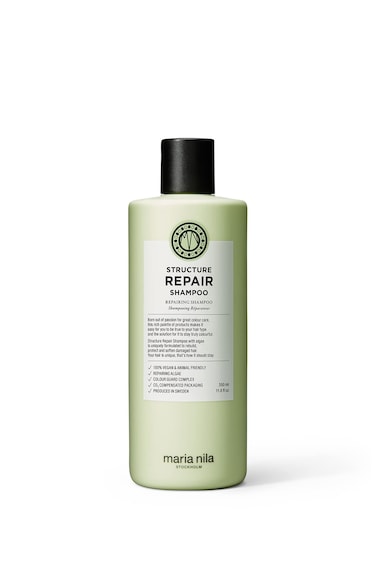 Maria Nila Structure Repair Shampoo 118 Fl Oz For Damaged  Chemically Treated Hair Algae Extract Rebuilds  Moisturizes 100 Vegan  SulfateParaben free