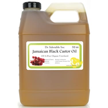 Dr Adorable  32 oz  Jamaican Black Castor Oil  Pure Natural Organic Strengthen Grow  Restore Hair Care