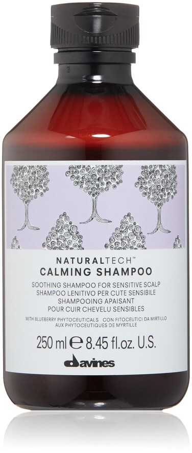 DavinesNaturaltech CALMING Shampoo  Superactive Serum Gentle Cleansing While Relieving Itch In Sensitive Scalps Irritation Relief