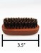 WavEnforcer Boar Bristle PocketSize Military Brush Best Brush for Beards  Pocket  Purse  Travel Size Medium Firmness