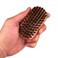 WavEnforcer Boar Bristle PocketSize Military Brush Best Brush for Beards  Pocket  Purse  Travel Size Medium Firmness