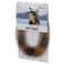 ScunciEffortless Beauty Stretch Hair Combs Tortoise Opaque White and Black 3 Packs