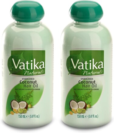 Dabur Vatika Enriched Coconut Hair Oil 150ml Pack of 2