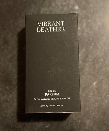 ZaraMens VIBRANT LEATHER Eau De Parfum 34 Fl Oz 100ml