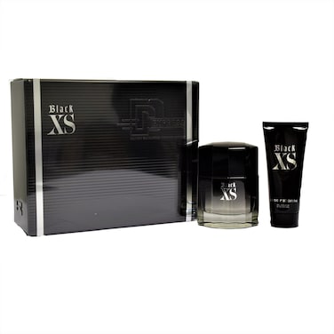 Paco RabanneBlack XS for Men 2 Piece Set 33 Ounce Eau de Toilette Spray  33 Ounce Shower Gel