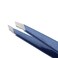 Tweezerman Stainless Steel Slant Tweezer  Eyebrow Tweezers for Women and Men Sky Blue