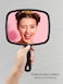 OMIRO Hand Mirror All Black Handheld Mirror with Handle 66 W x 93 L