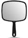 OMIRO Hand Mirror All Black Handheld Mirror with Handle 66 W x 93 L