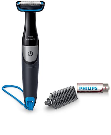 Philips Norelco Bodygroom Series 1100 BG102660 Showerproof Body Hair Trimmer and Groomer for Men