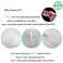 2 Pack Foaming Soap Dispenser 15oz Refillable Foam Liquid Hand Soap Empty Plastic Pump Bottle Container for Bathroom Vanities Kitchen Sink Hospital Clinic Clear 450ml