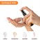 5 Pack Empty Refillable Glass Amber Pump Bottle Ideal for Lotion Cream Essential Oil Travel Small Container15ml