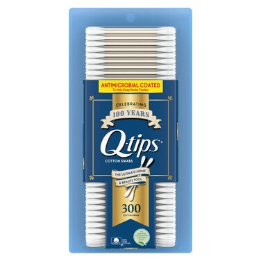 Qtips Cotton Swabs 300 Count Pack of 2