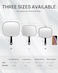 OMIRO Hand Mirror Extra Large Black Handheld Mirror with Handle 9 W x 124 L