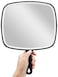 OMIRO Hand Mirror Extra Large Black Handheld Mirror with Handle 9 W x 124 L