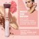 LamoraFoundation Brush for Liquid Makeup  Kabuki Face Brush for Cream Powder Blush and Concealer  Flat Top Blending Buffing Stippling Brush