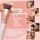 LamoraFoundation Brush for Liquid Makeup  Kabuki Face Brush for Cream Powder Blush and Concealer  Flat Top Blending Buffing Stippling Brush