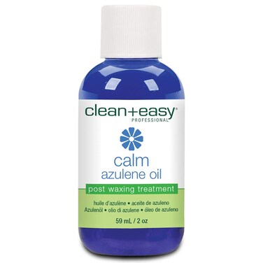 Clean  Easy Calm  Azulene Oil Use To Soothe Sore Irritated Skin Remove Wax Residue After Hair Removal  Post Waxing Care Solution For Sensitive Skin 2 oz