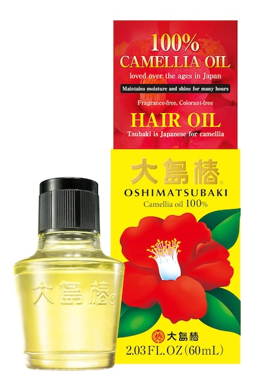 Oshima TsubakiJapanese Camellia Oil 100 Pure Camellia Seed Oil for Hair Face Body Nails and Beard MultiUse Oil 203 FL OZ 60mL English Ver