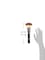 MattoPowder Mineral Brush  Makeup Brush for Large Coverage Mineral Powder Foundation Blending Buffing 1 Piece