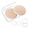 KOOBA 2pcs Round Makeup Sponges with 1 Travel Case Beauty Face Primer Compact Powder Puff Blender Sponge Replacement for Cosmetic Flawless Foundation Sensitive and All Skin Types