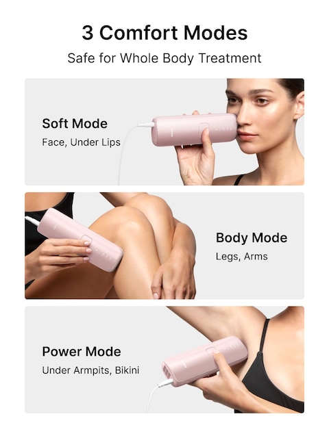 UlikeLaser Hair Removal for Women and Men Air 3 IceCooling IPL Device Hair Removal for Nearly Painless  LongLasting Results 3 Modes  Auto Flashing for Fast Full Body Hair Removal from Home