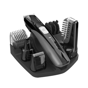 RemingtonHead to Toe Advanced Rechargeable Powered Body Groomer Kit Beard Trimmer 10 Pieces 63 Inch Black