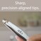 Tweezers  Surgical Grade Stainless Steel  Slant Tip for Expert Eyebrow Shaping and Facial Hair Removal  with Bonus Protective Pouch  Best Tweezer for Men and Women
