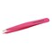Tweezerman Stainless Steel Slant Tweezer  Eyebrow Tweezers for Women and Men Neon Pink