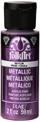 FolkArt Metallic Acrylic Paint in Assorted Colors 2 Ounce 668 Plum