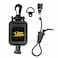Gear Keeper CB MIC KEEPER Retractable Microphone Holder RT44112  Features HeavyDuty Snap Clip Mount Adjustable Mic Lanyard and Hardware Mounting Kit  Made in USA  Black