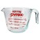 Pyrex Prepware 1Cup Measuring Cup Clear with Red Measurements