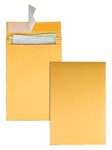 Quality Park Expansion Envelopes Plain 40 lbs 10 x 13 x 2 Inches 25 per Pack Kraft 93336 Light Brown
