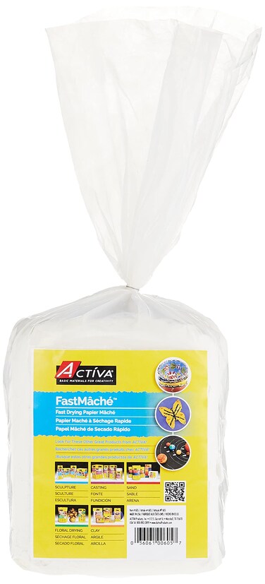 ACTIVA Fast Mache Fast Drying Instant Papier Mache  4 pounds