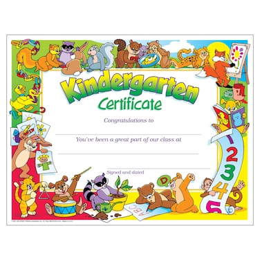 Kindergarten Certificates PKK Certificates  Diplomas