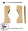 Cardinal Gates RC Round Clamp for Safety Gates  No Hole Baby Gate Banister Adapter  Wooden Baby Gate Mounting Kit  Made in the USA  1 Pack