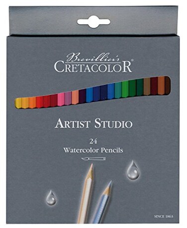 Cretacolor Artist Studio Watercolor Pencil Set 24Colors