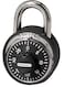 Master Lock Padlock Standard Dial Combination Lock with Black Bumper 178 in Wide 1500DCOV