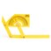 General Tools 29 Plastic Protractor and Angle Finder Outside Inside Sloped Angles 0 to 180  Yellow