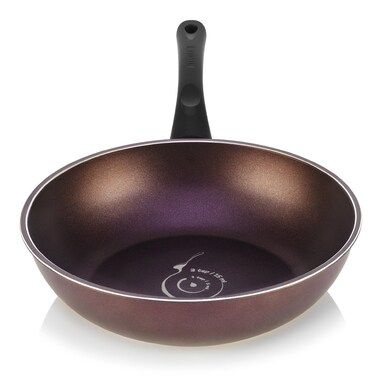 TECHEF  Art Pan 12 WokStirFry Pan Coated 5 times with Teflon Select NonStick Coating PFOA Free  12 IN