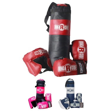Ringside Kids Boxing Gift Set 25 Year Old Black 17 long x 5 diameter