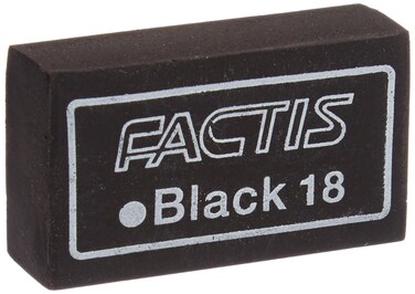 General Pencil Magic Black Eraser 2Pkg