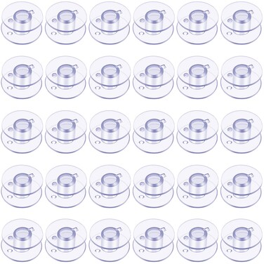 SIXQJZML Style SA156 Sewing Machine Bobbins for Brother  30 Pack