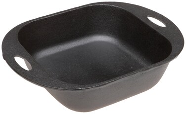 Square Baking Pan  PreSeasoned Cast Iron 8x8Inches